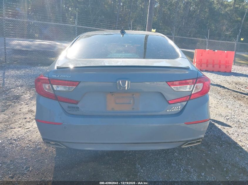 2022 Honda Accord Sport 2.0T VIN: 1HGCV2F37NA001810 Lot: 43962043