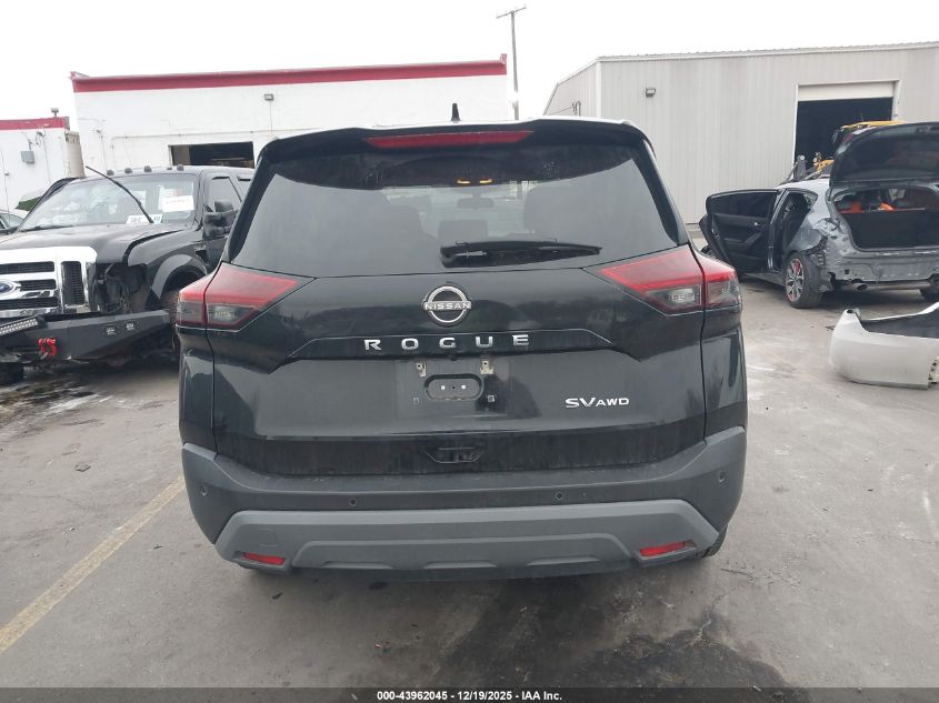 2023 Nissan Rogue Sv Intelligent Awd VIN: 5N1BT3BB1PC844603 Lot: 43962045