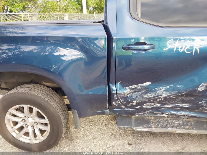 2021 Chevrolet Silverado 1500 2Wd Short Bed Lt VIN: 3GCPWCED4MG204263 Lot: 43962047