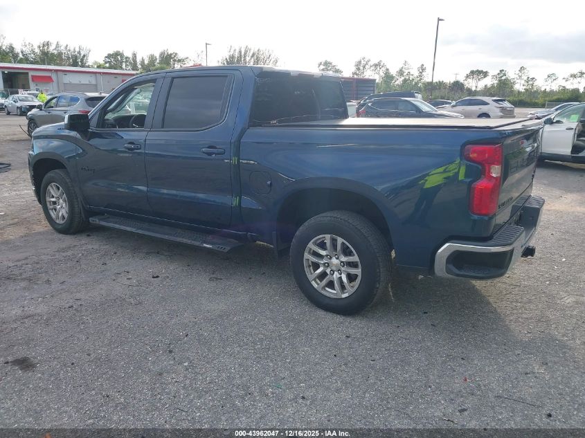 2021 Chevrolet Silverado 1500 2Wd Short Bed Lt VIN: 3GCPWCED4MG204263 Lot: 43962047