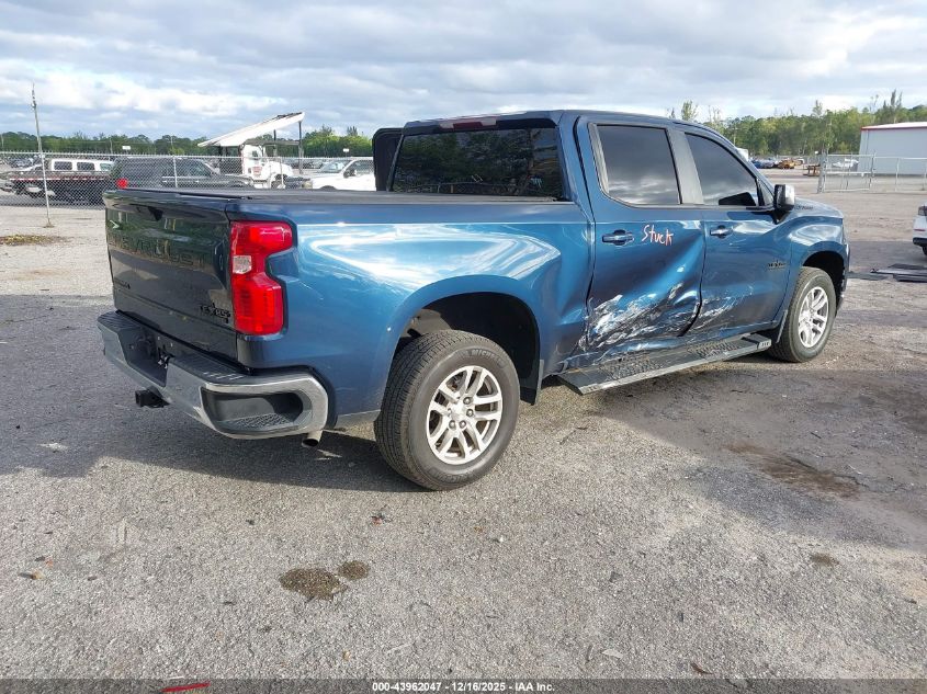 2021 Chevrolet Silverado 1500 2Wd Short Bed Lt VIN: 3GCPWCED4MG204263 Lot: 43962047