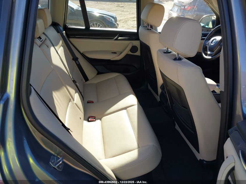 2016 BMW X3 xDrive28I VIN: 5UXWX9C57G0D82993 Lot: 43962050