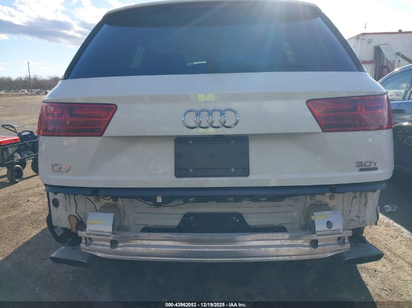 2017 Audi Q7 3.0T Premium VIN: WA1LAAF72HD027011 Lot: 43962052