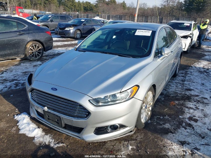 2014 Ford Fusion Hybrid Se VIN: 3FA6P0LU1ER132511 Lot: 43962058
