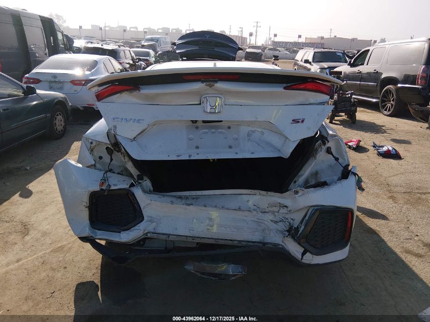 2018 Honda Civic Si VIN: 2HGFC1E51JH707585 Lot: 43962064