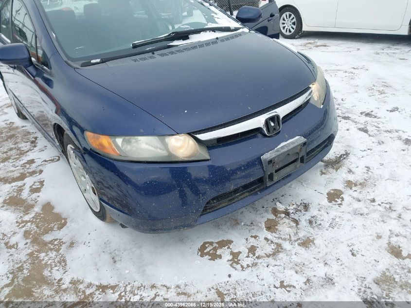 2007 Honda Civic Lx VIN: 1HGFA165X7L091126 Lot: 43962066