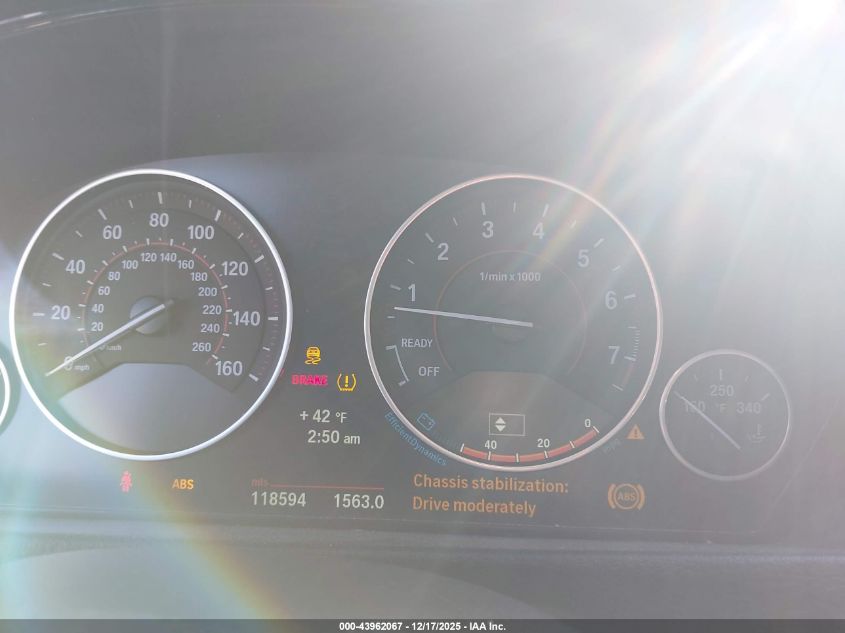 2012 BMW 328I VIN: WBA3A5C56CFJ89833 Lot: 43962067