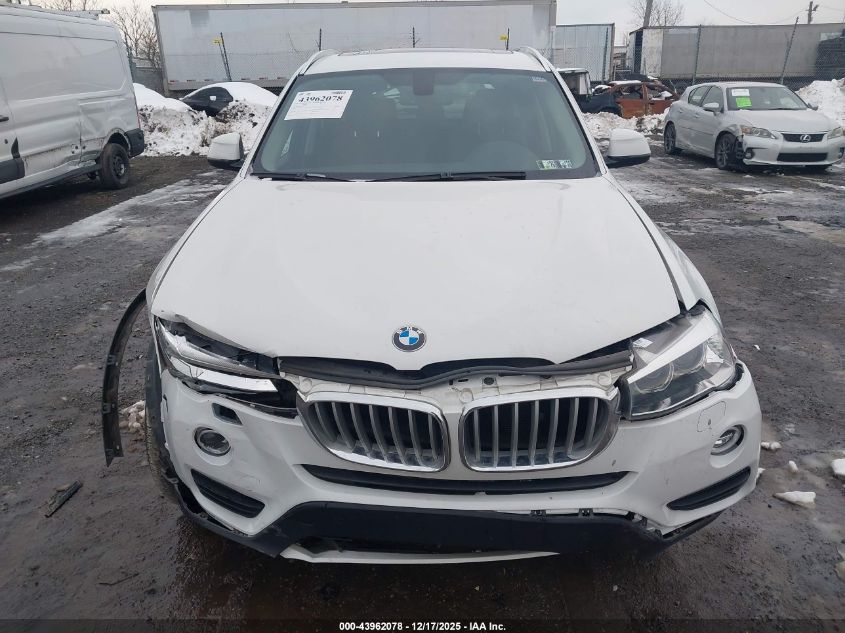 2017 BMW X3 xDrive35I VIN: 5UXWX7C57H0S20008 Lot: 43962078