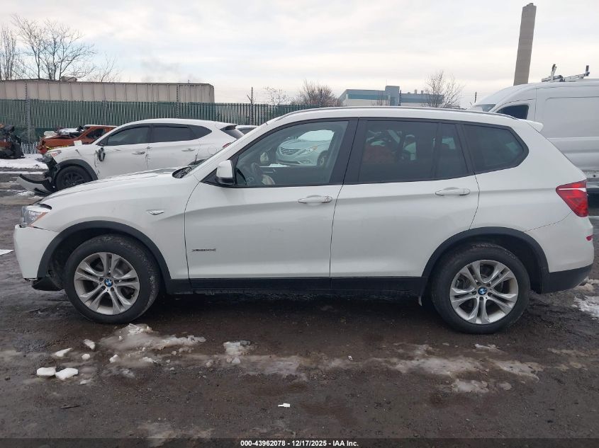 2017 BMW X3 xDrive35I VIN: 5UXWX7C57H0S20008 Lot: 43962078