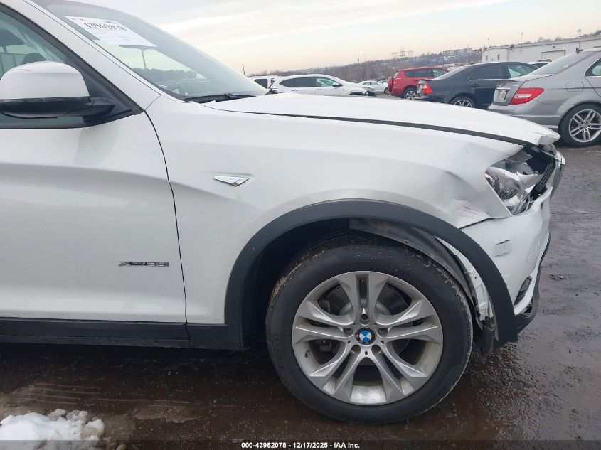 2017 BMW X3 xDrive35I VIN: 5UXWX7C57H0S20008 Lot: 43962078