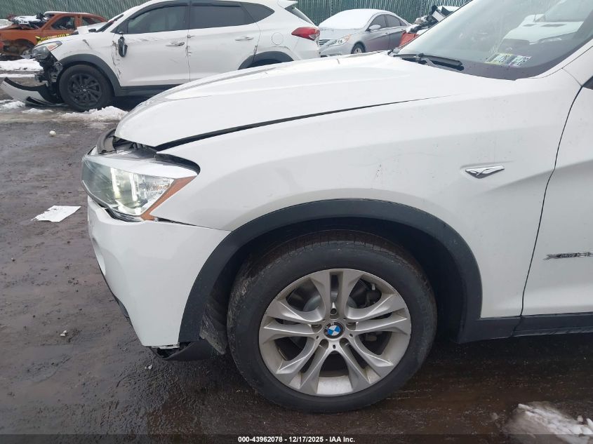 2017 BMW X3 xDrive35I VIN: 5UXWX7C57H0S20008 Lot: 43962078