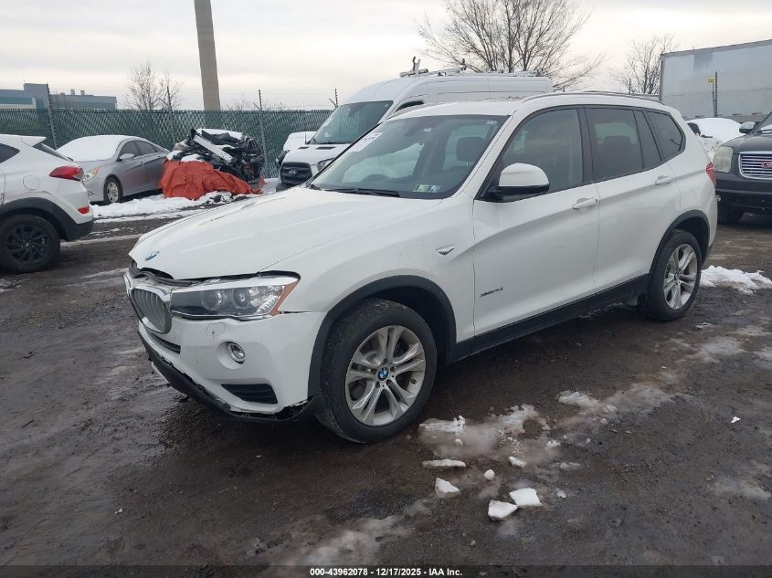 2017 BMW X3 xDrive35I VIN: 5UXWX7C57H0S20008 Lot: 43962078