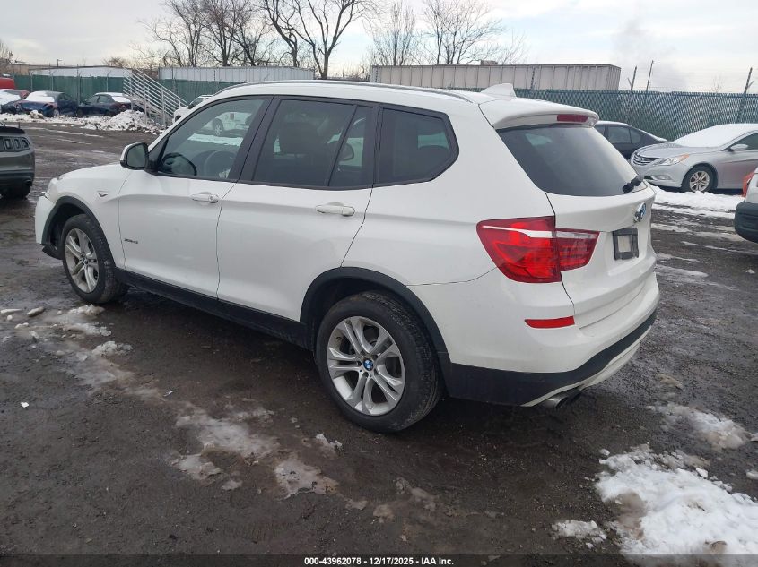 2017 BMW X3 xDrive35I VIN: 5UXWX7C57H0S20008 Lot: 43962078