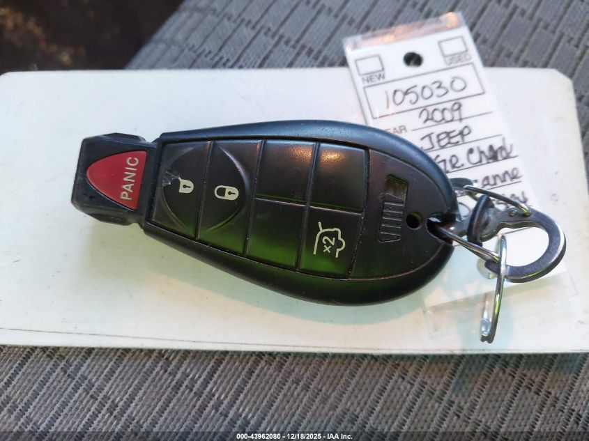 2009 Jeep Grand Cherokee Laredo VIN: 1J8GS48K99C502631 Lot: 43962080