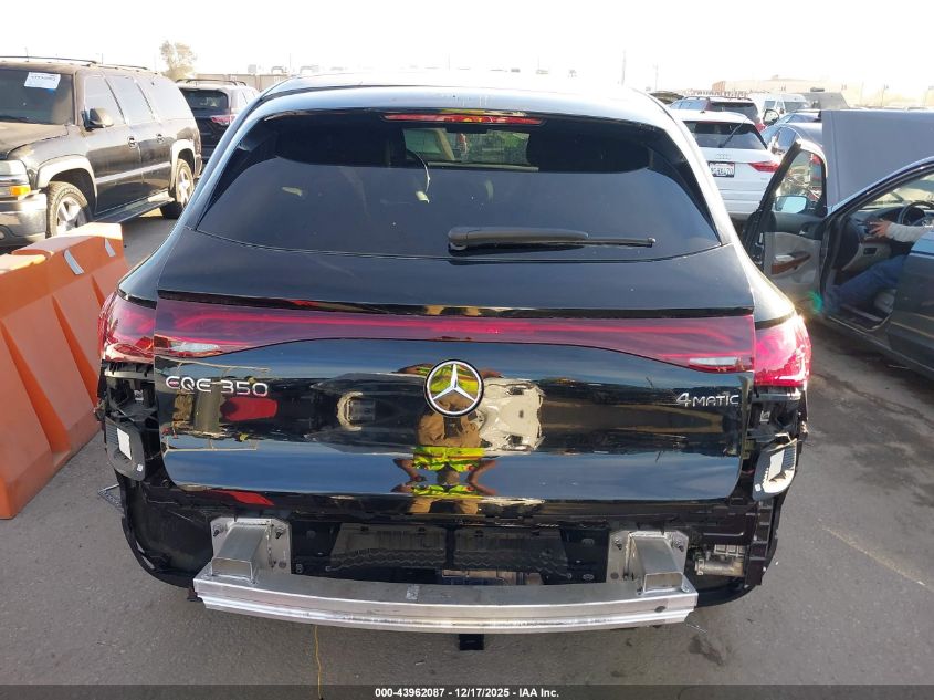 2025 Mercedes-Benz Eqe 350 Suv 4Matic VIN: 4JGGM1CB5SA062072 Lot: 43962087