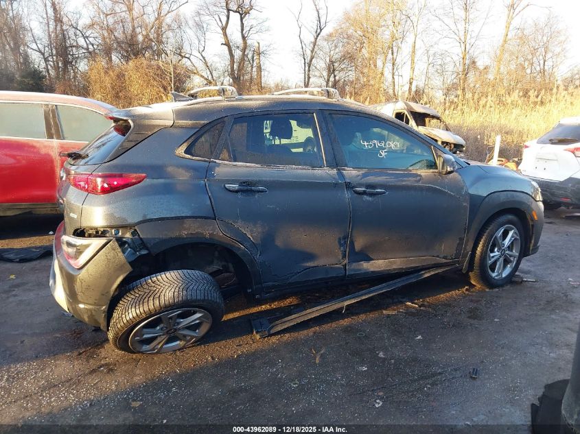 2022 Hyundai Kona Sel VIN: KM8K6CAB1NU806322 Lot: 43962089