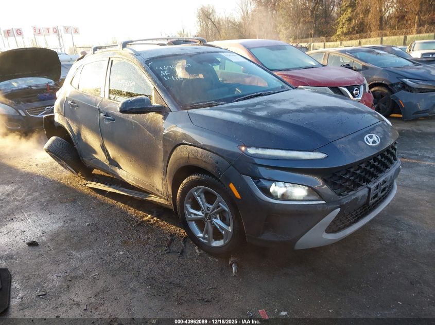 2022 Hyundai Kona Sel VIN: KM8K6CAB1NU806322 Lot: 43962089