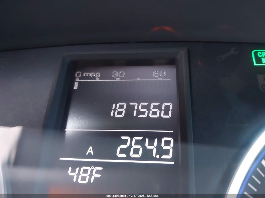 2009 Honda Cr-V Ex VIN: 5J6RE48579L013477 Lot: 43962094