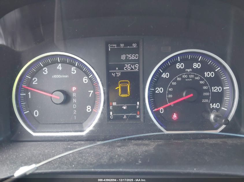 2009 Honda Cr-V Ex VIN: 5J6RE48579L013477 Lot: 43962094