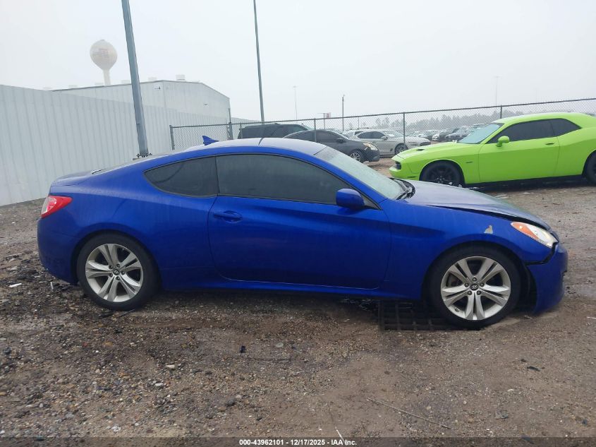 2012 Hyundai Genesis 2.0T VIN: KMHHT6KD2CU079225 Lot: 43962101