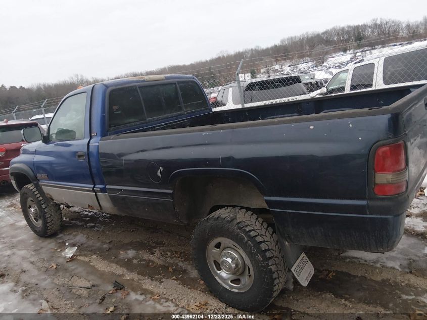 1994 Dodge Ram 2500 VIN: 1B7KF26C4RS627208 Lot: 43962104
