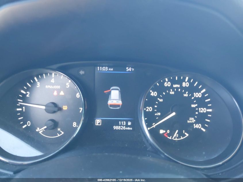 2020 Nissan Rogue Sv Fwd VIN: JN8AT2MTXLW003893 Lot: 43962105