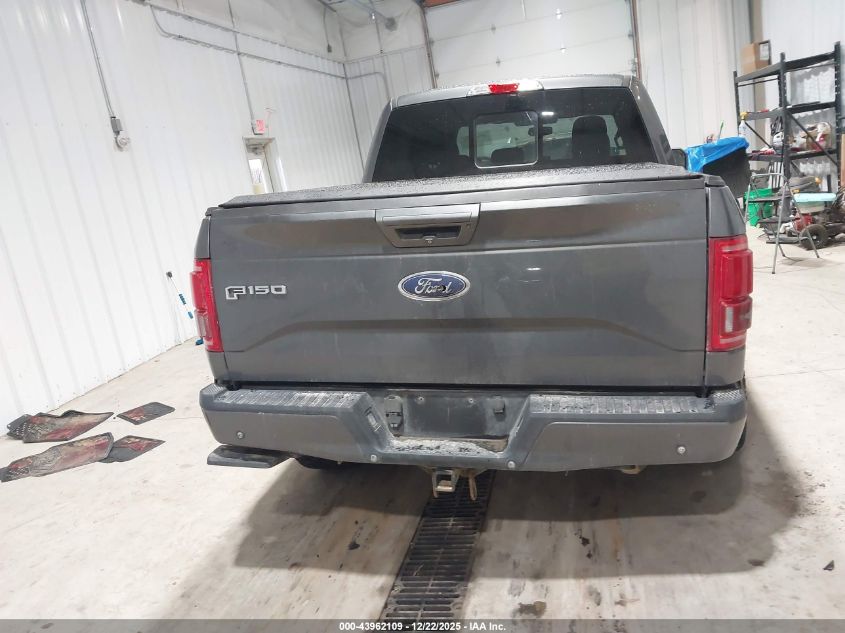2015 Ford F-150 Lariat VIN: 1FTEW1EGXFFA31746 Lot: 43962109