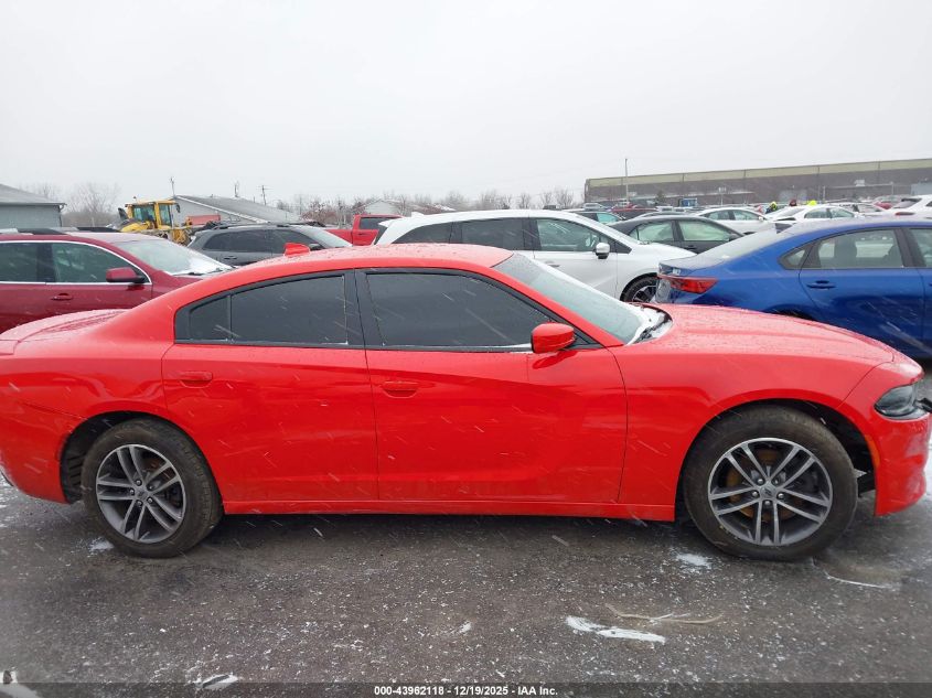 2019 Dodge Charger Sxt Awd VIN: 2C3CDXJG4KH550455 Lot: 43962118