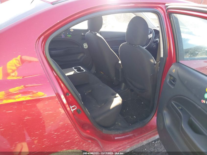 2019 Mitsubishi Mirage G4 Es VIN: ML32F3FJ7KHF01017 Lot: 43962123