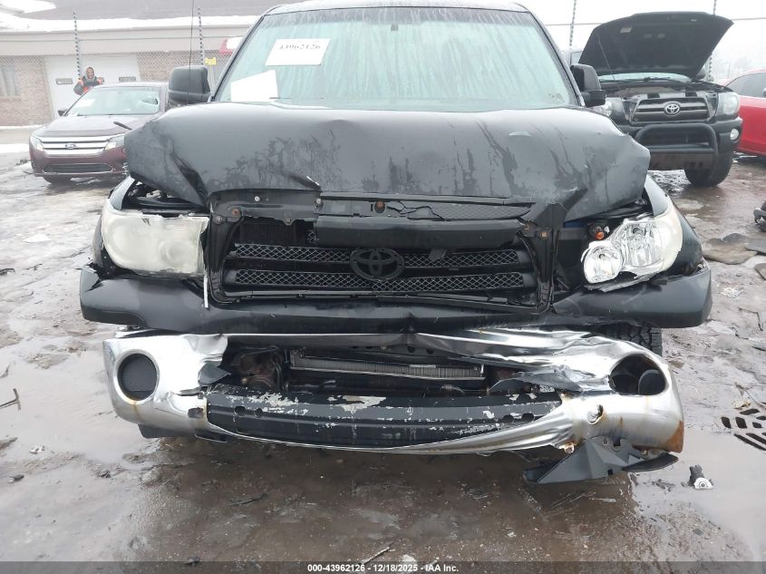 2008 Toyota Tundra Base 5.7L V8 VIN: 5TFRV54158X059072 Lot: 43962126