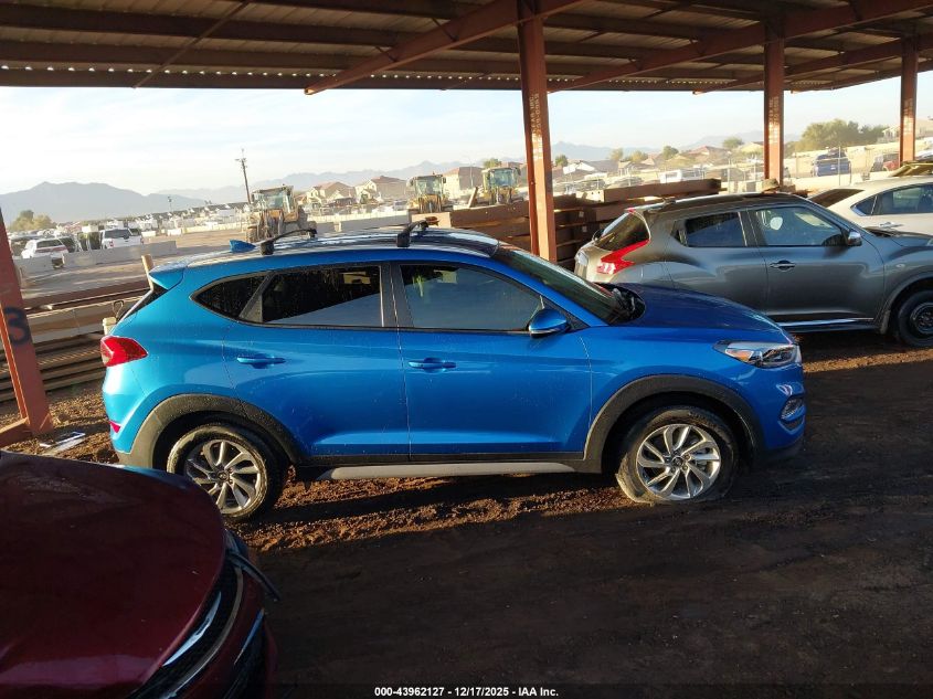 2017 Hyundai Tucson Se Plus VIN: KM8J33A40HU481611 Lot: 43962127