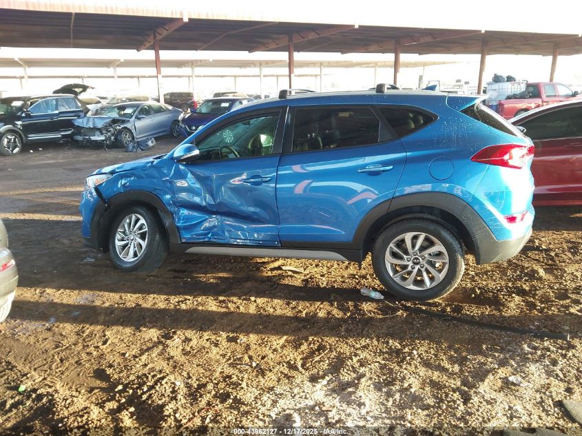 2017 Hyundai Tucson Se Plus VIN: KM8J33A40HU481611 Lot: 43962127