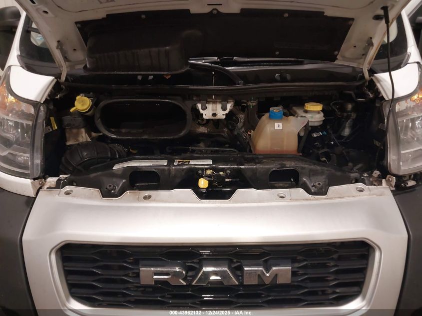 2021 Ram Promaster 3500 Cargo Van High Roof 159 Wb Ext VIN: 3C6MRVJG5ME545339 Lot: 43962132