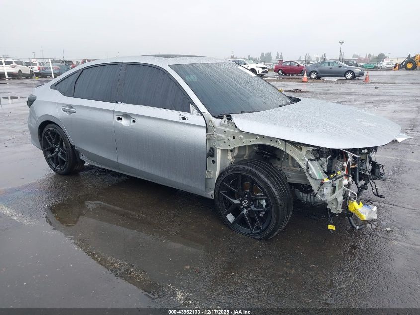 2025 Honda Civic Hybrid Sport/Sport Touring VIN: 2HGFE4F84SH337612 Lot: 43962133