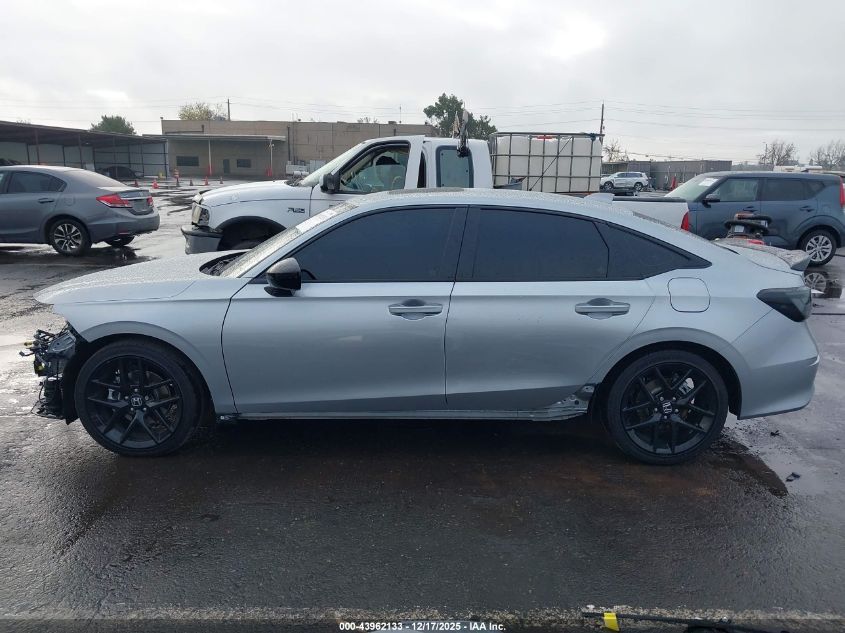 2025 Honda Civic Hybrid Sport/Sport Touring VIN: 2HGFE4F84SH337612 Lot: 43962133