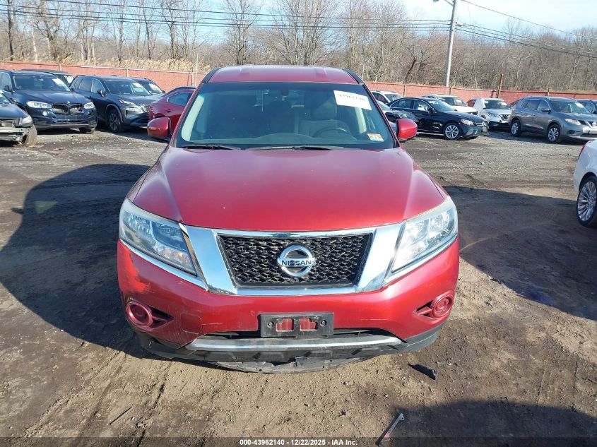2013 Nissan Pathfinder S VIN: 5N1AR2MM1DC669624 Lot: 43962140