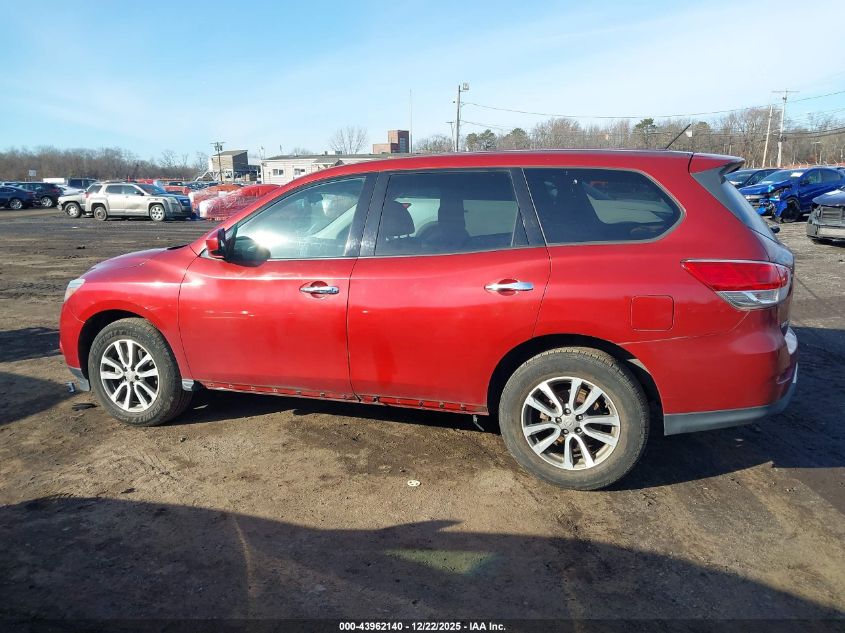 2013 Nissan Pathfinder S VIN: 5N1AR2MM1DC669624 Lot: 43962140