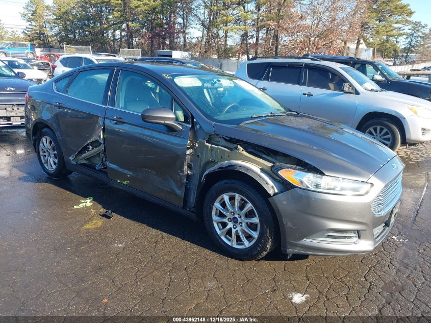 2015 Ford Fusion S VIN: 3FA6P0G72FR211661 Lot: 43962148