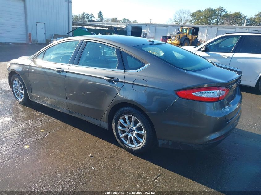 2015 Ford Fusion S VIN: 3FA6P0G72FR211661 Lot: 43962148