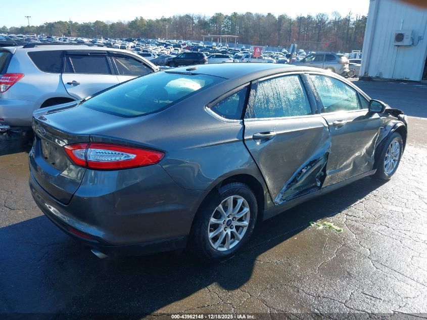 2015 Ford Fusion S VIN: 3FA6P0G72FR211661 Lot: 43962148