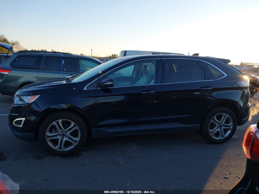 2018 Ford Edge Titanium VIN: 2FMPK3K92JBB68434 Lot: 43962150