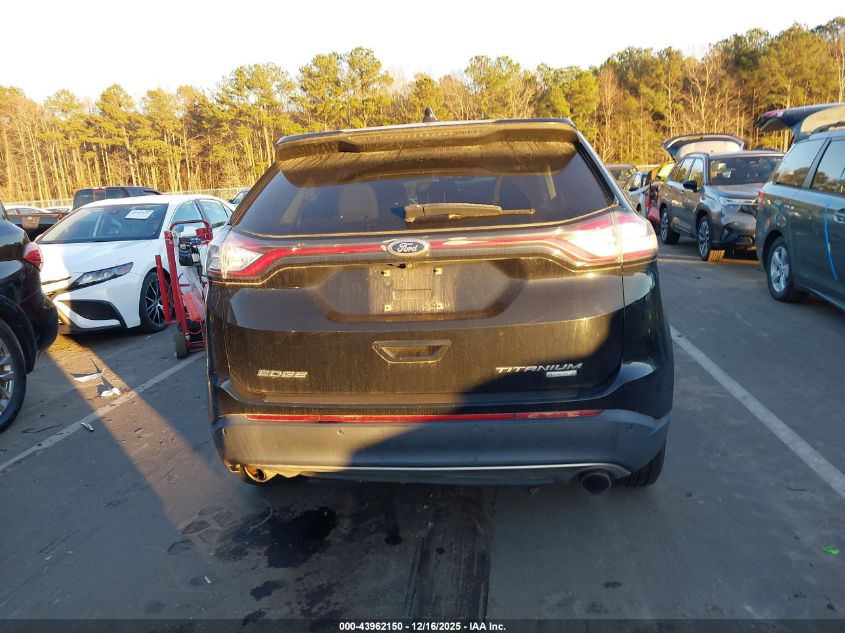 2018 Ford Edge Titanium VIN: 2FMPK3K92JBB68434 Lot: 43962150