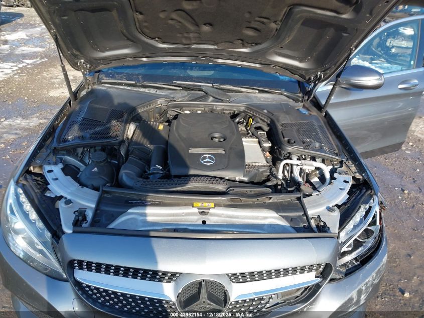 2017 Mercedes-Benz C 300 4Matic VIN: 55SWF4KB7HU215692 Lot: 43962154