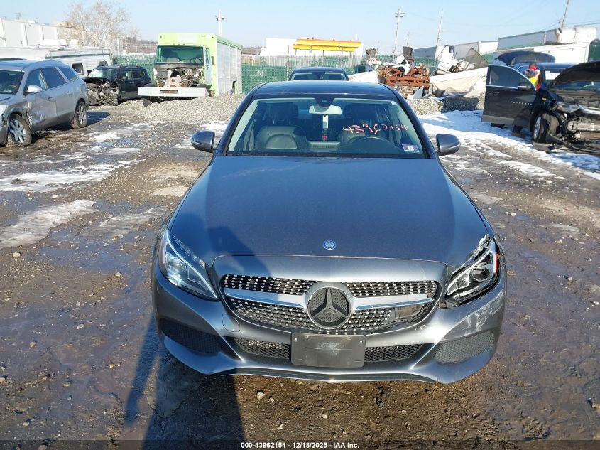 2017 Mercedes-Benz C 300 4Matic VIN: 55SWF4KB7HU215692 Lot: 43962154