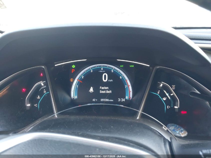 2021 Honda Civic Ex VIN: 19XFC1F30ME004569 Lot: 43962158