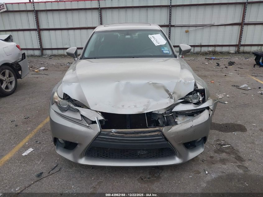 2014 Lexus Is 250 VIN: JTHBF1D26E5039922 Lot: 43962168