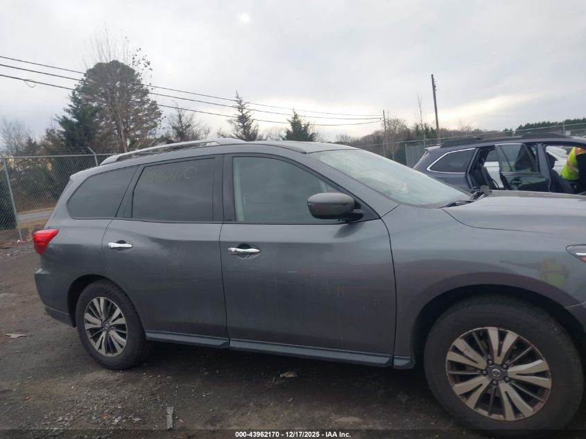 2019 Nissan Pathfinder Sv VIN: 5N1DR2MM8KC587660 Lot: 43962170