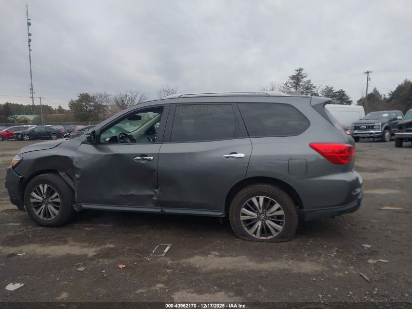 2019 Nissan Pathfinder Sv VIN: 5N1DR2MM8KC587660 Lot: 43962170