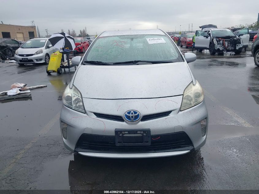 2014 Toyota Prius Two VIN: JTDKN3DU0E1741937 Lot: 43962184