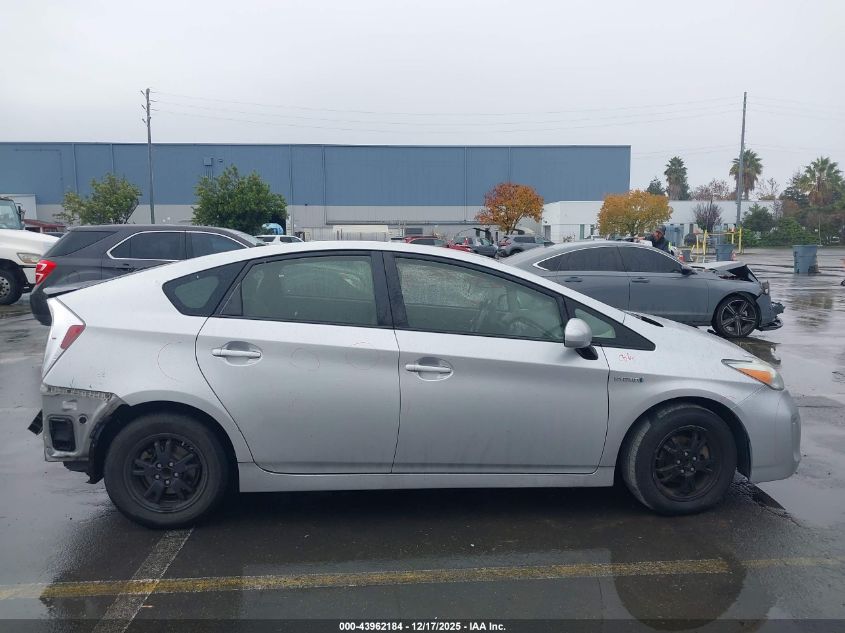 2014 Toyota Prius Two VIN: JTDKN3DU0E1741937 Lot: 43962184